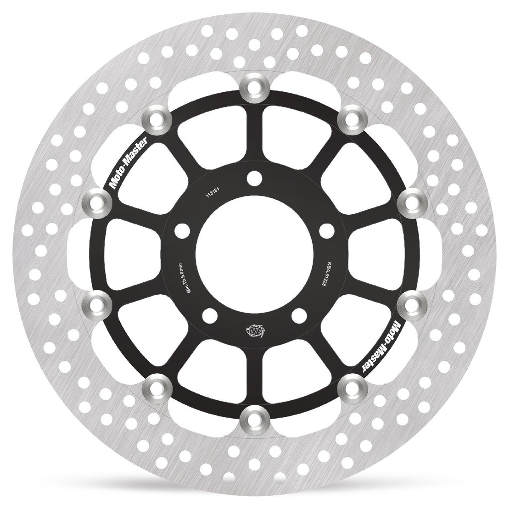 Moto-Master : Racing Halo Road disc | Floating | Front | Triumph: Speed Triple, Tiger 1050, Tiger Sport
