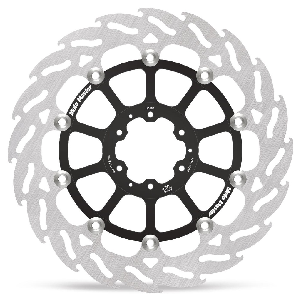 Moto-Master : Flame Road disc | Floating | Front | Right | Honda: CRF1000L Africa Twin