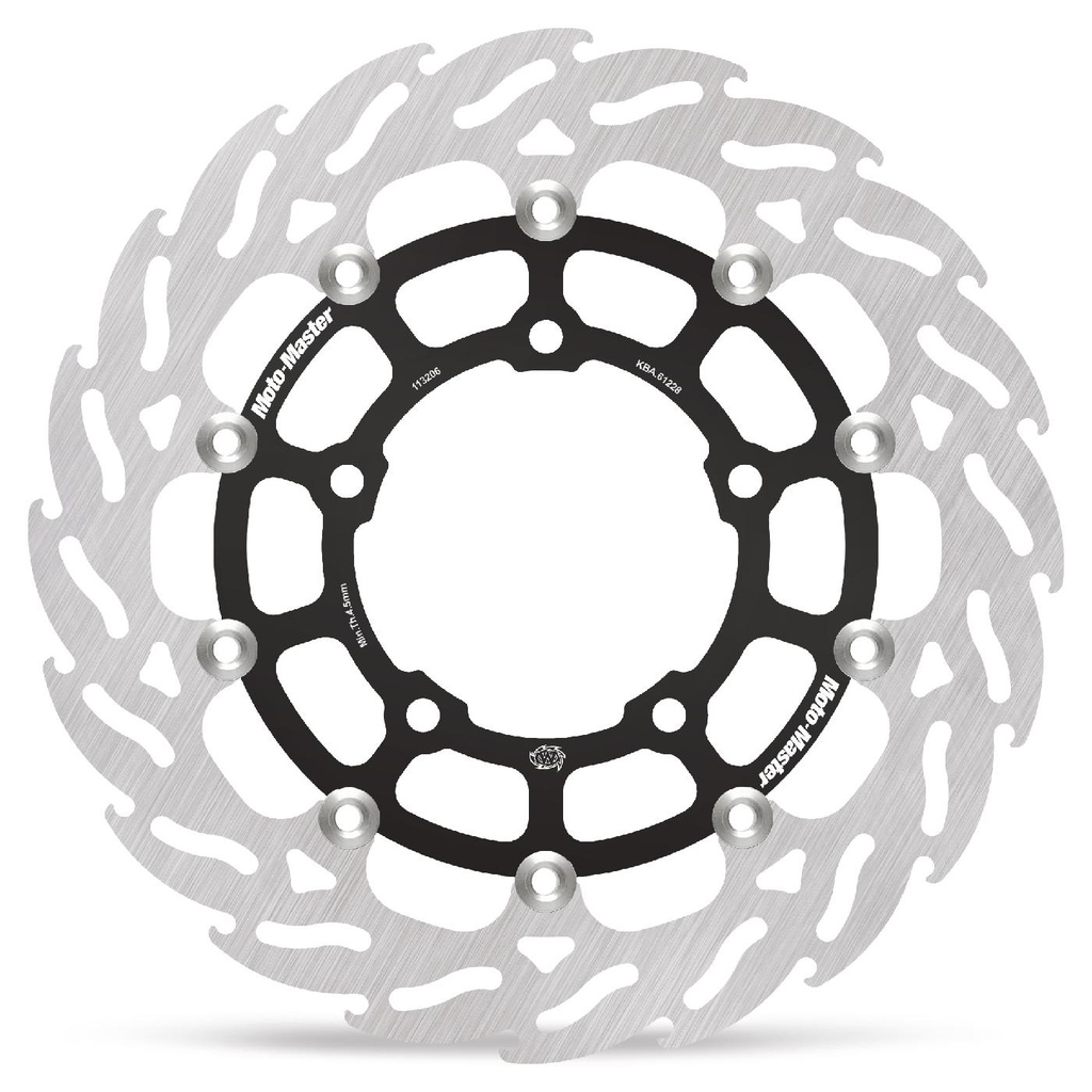 Moto-Master : Flame Road disc | Floating | Front | Left | Honda: CB650R/CBR650R 2019->