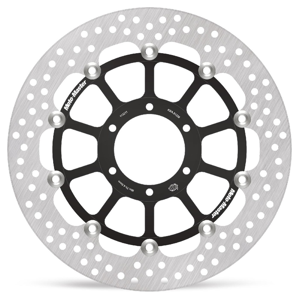 Moto-Master : Halo Road disc | Floating | Front | BMW: S1000RR K67 2019-> HP/Carbon wheel