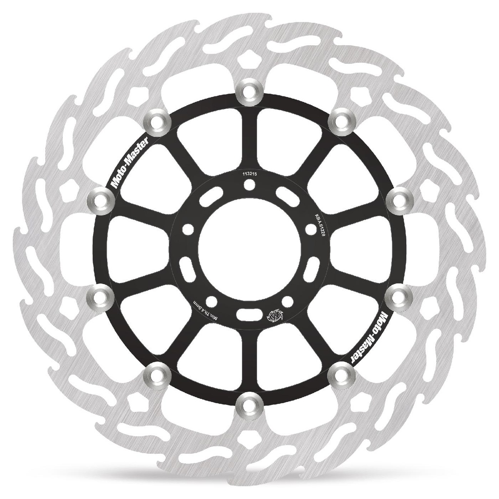 Moto-Master : Flame Road disc | Floating | Front | Left | Ducati: Monster 1200 S/R, Multistrada 1200 , Multistrada 1260