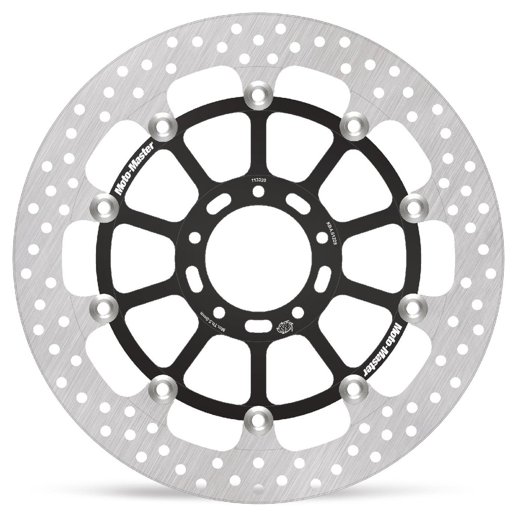 Moto-Master : Racing Halo Road disc | Floating | Front | Ducati: Monster 1200 S/R, Multistrada 1200 , Multistrada 1260