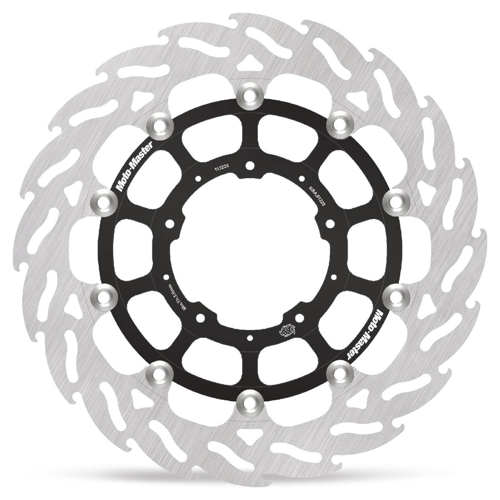 Moto-Master : Racing Flame Road disc | Floating | Front | Right | Honda: CB1000R ABS / CB1000R+ 
