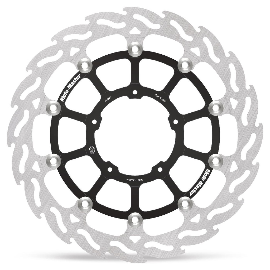 Moto-Master : Racing Flame Road disc | Floating | Front | Right | Honda: CBR1000RR-R Fireblade / Fireblade SP 2020->