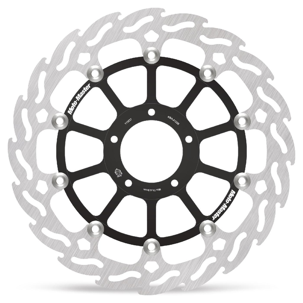Moto-Master : Flame Road disc | Floating | Front | Left | Ducati: Panigale