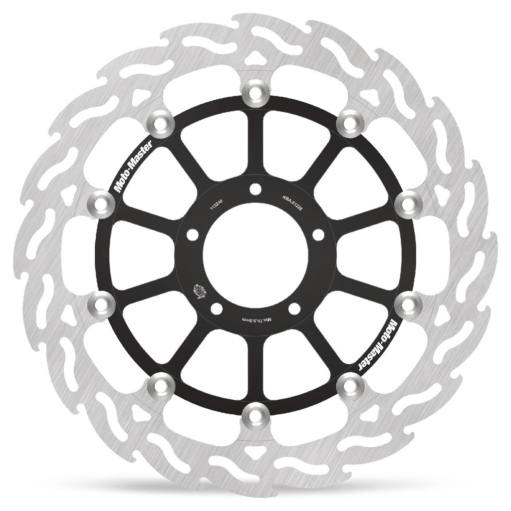 Moto-Master : Racing Flame Road disc | Floating | Front | Right | Ducati: Panigale
