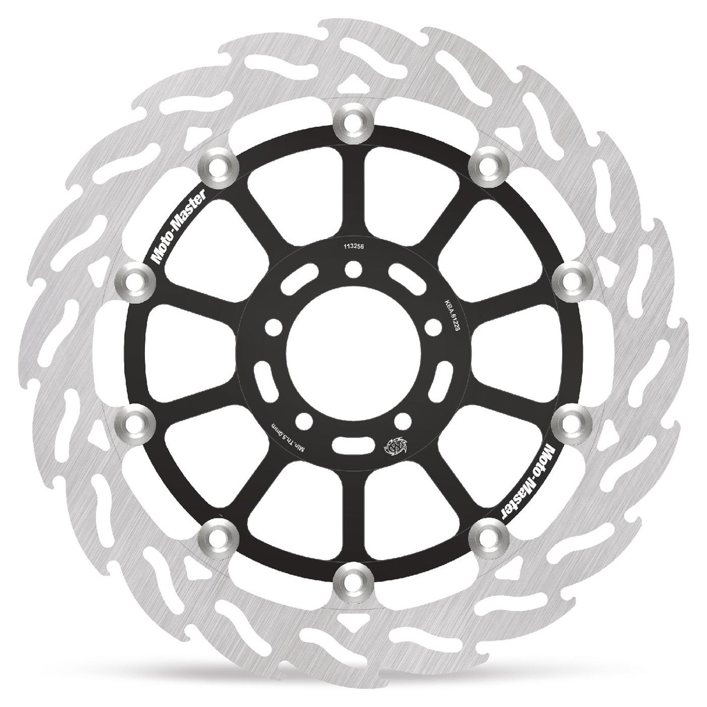Moto-Master : Racing Flame Road disc | Floating | Front | Right | KTM: 890 SMT