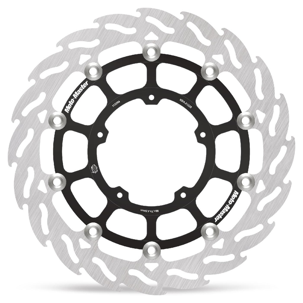 Moto-Master : Flame Road disc | Floating | Front | Right | Honda: GL1800
