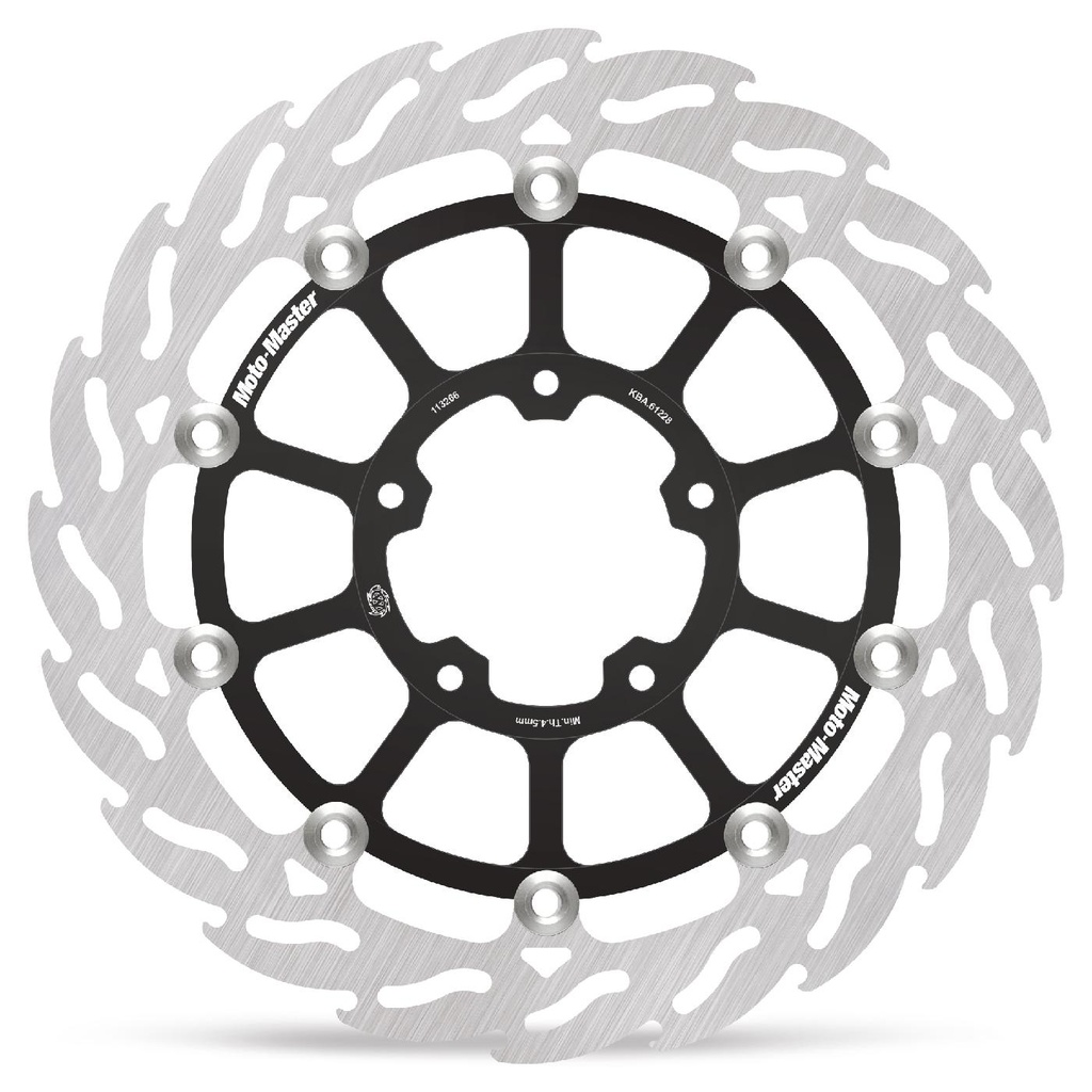 Moto-Master : Flame Road disc | Floating | Front | Left | Zero: SR F/S