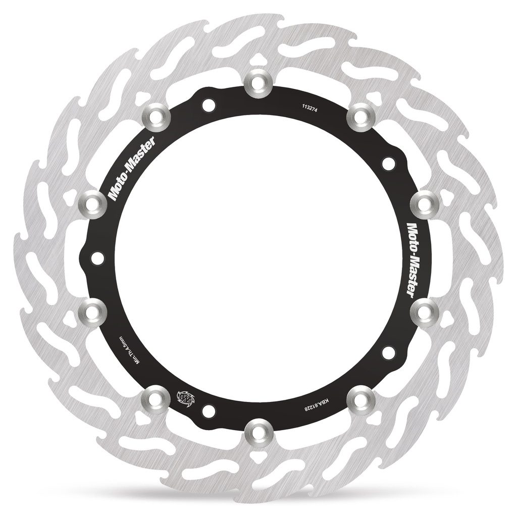 Moto-Master : Flame Road disc | Floating | Front | Left | BMW: R1300GS Cast/Spoke wheel