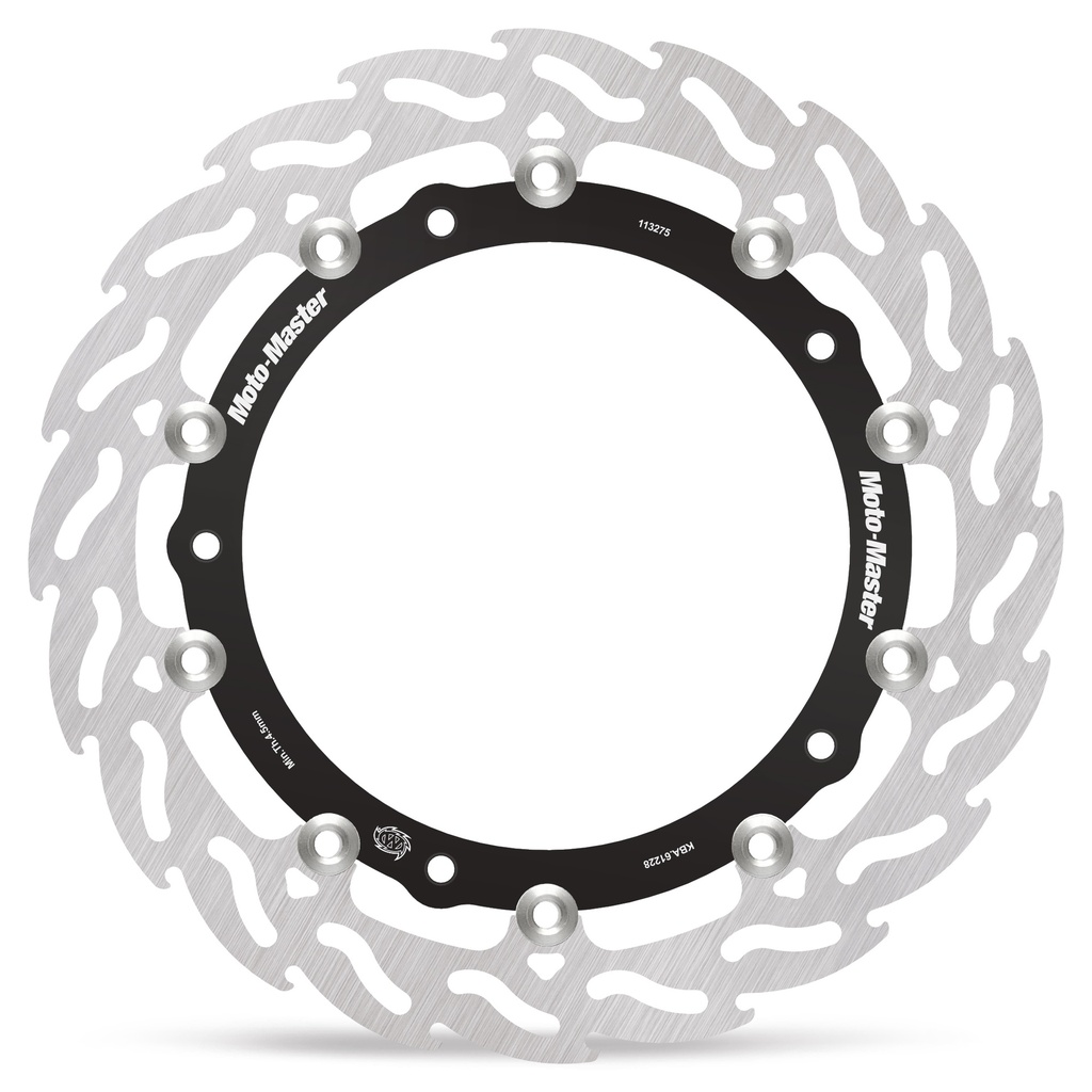 Moto-Master : Flame Road disc | Floating | Front | Right | BMW: R1300GS Cast/Spoke wheel