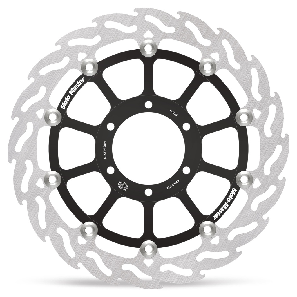 Moto-Master : Flame Road disc | Floating | Front | Right | BMW: R1300GS Forged Enduro wheel