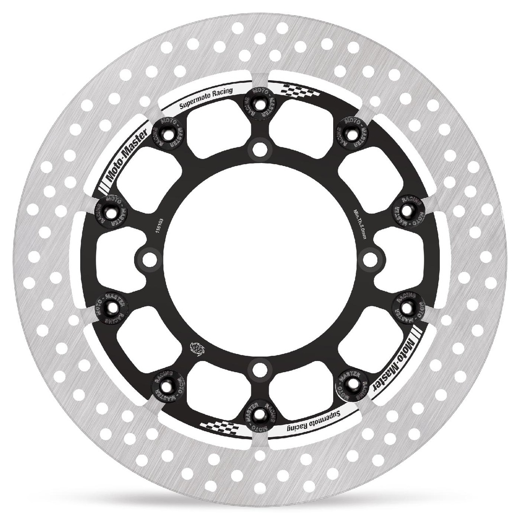 Moto-Master :  Supermoto Racing front disc Suzuki (T-floater HALO Ø300x5.5x34mm)