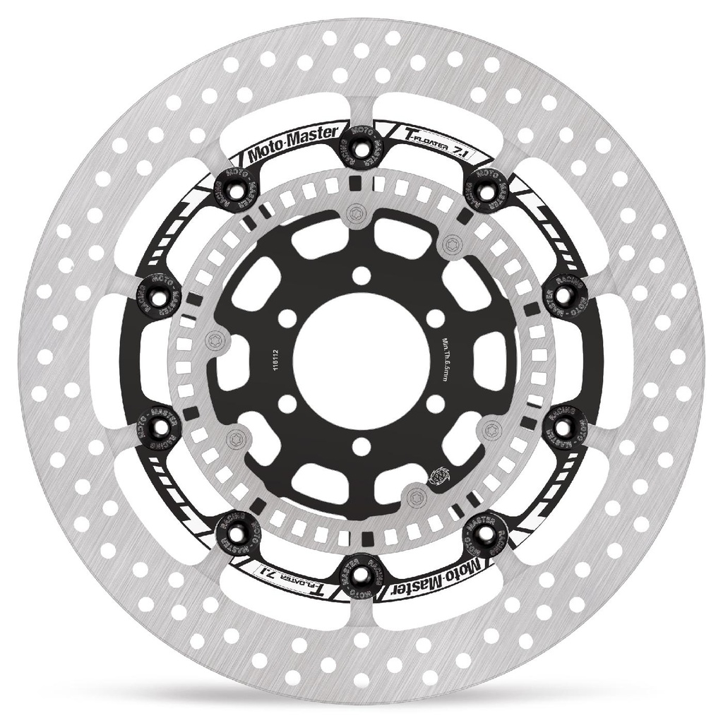 Moto-Master : Halo T-floater disc | Floating | Front | Ø320x7.1x30.0mm | BMW: S1000RR