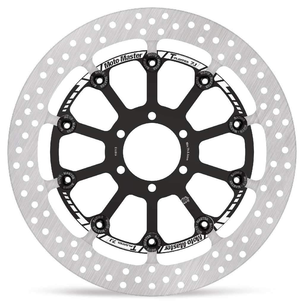 Moto-Master : Halo T-floater disc | Floating | Front | Ø320x7.1x30.0mm | BMW: S1000RR