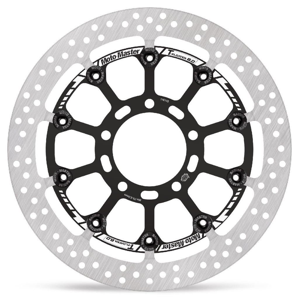 Moto-Master : Halo T-floater disc | Floating | Front | Ø310x6.0x30.0mm | Kawasaki: ZX6R, ZX10R