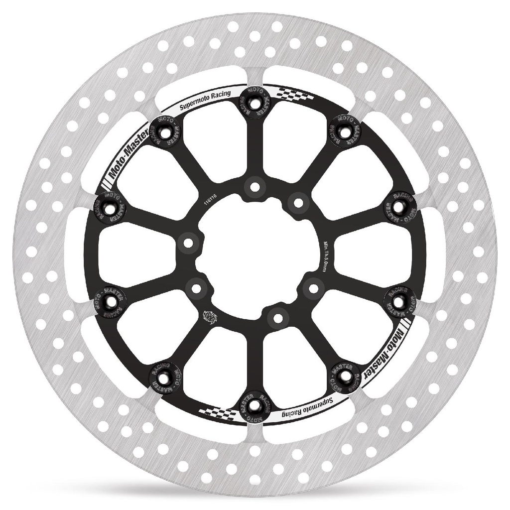 Supermoto Racing front disc TM: En, Mx (T-floater HALO Ø320x5.5x34mm)