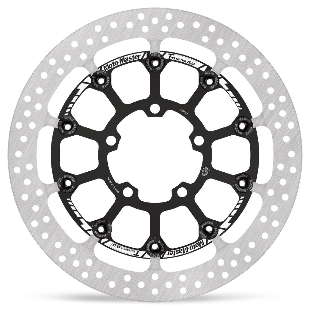Moto-Master : Halo T-floater disc | Floating | Front | Ø320x6.0x31.0mm | Triumph: Speed Triple 1200 RS/RR