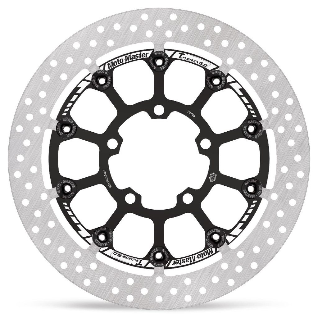 Moto-Master : Halo T-floater disc | Floating | Front | Ø310x6.0x34.0mm | Triumph: Speed Triple 765 RS