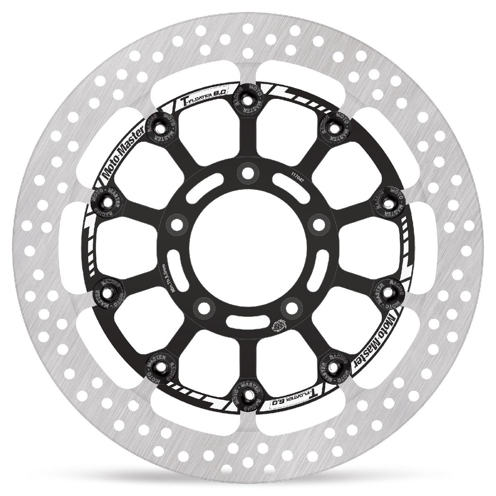 Moto-Master : Halo T-floater disc | Floating | Front | Ø320x6.0x31.0mm | MV Agusta: F4