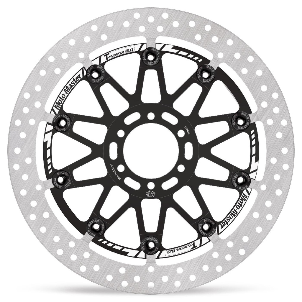 Moto-Master : Halo T-floater disc | Floating | Front | Ø330x6.0x32.0mm | Aprilia: RSV4 RF/RR 2017->