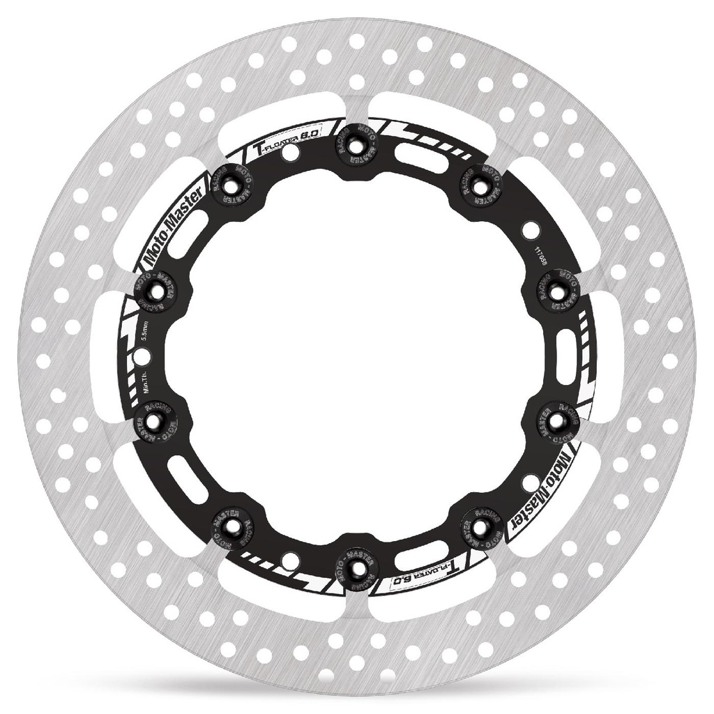 Moto-Master : Halo T-floater disc | Floating | Front | Ø320x6.0x34.0mm | BMW: S1000RR