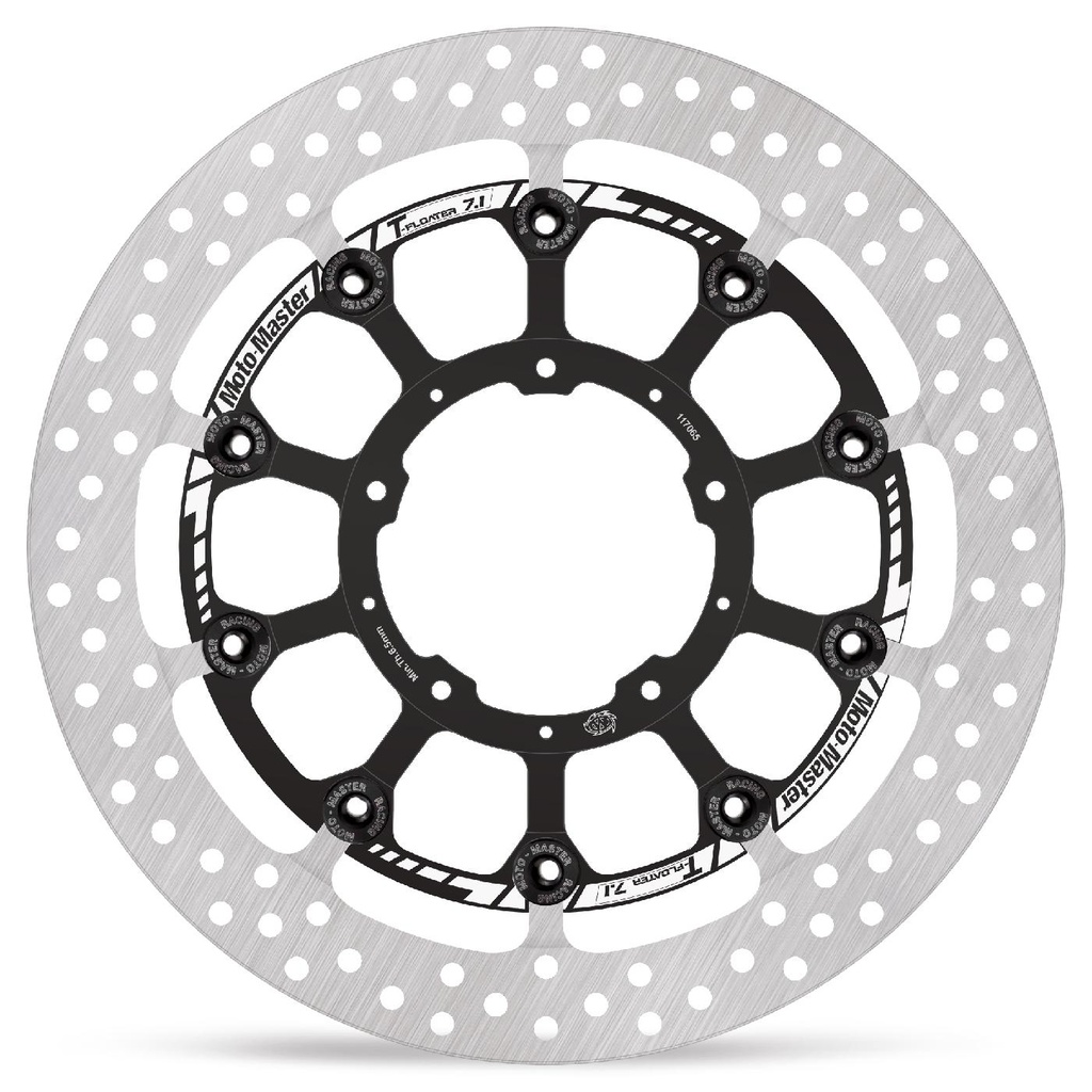Moto-Master : Halo T-floater disc | Floating | Front | Ø320x7.1x30.0mm | Honda: CBR1000RR-R, SP