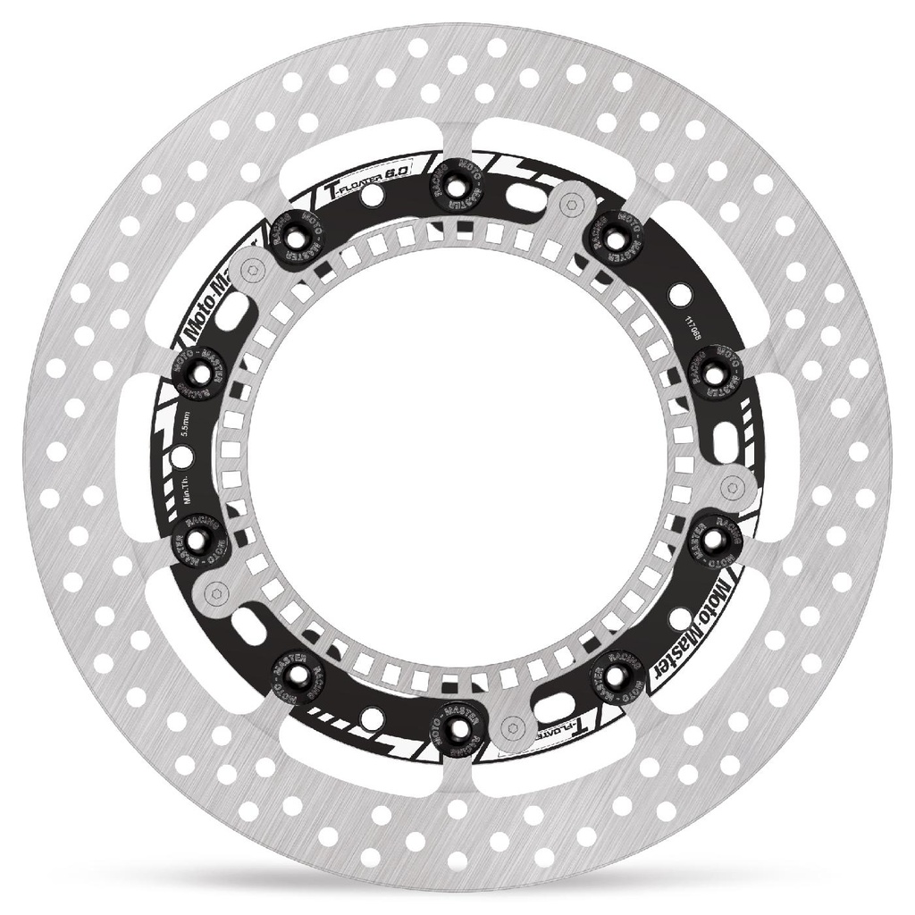 Moto-Master : Halo T-floater disc | Floating | Front | Ø320x6.0x34.0mm | BMW: S1000RR