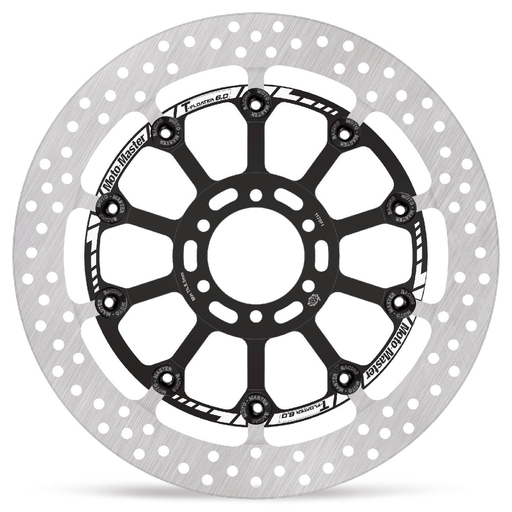 Moto-Master : Halo T-floater disc | Floating | Front | Ø320x6.0x33.6mm | Aprilia, Ducati, KTM