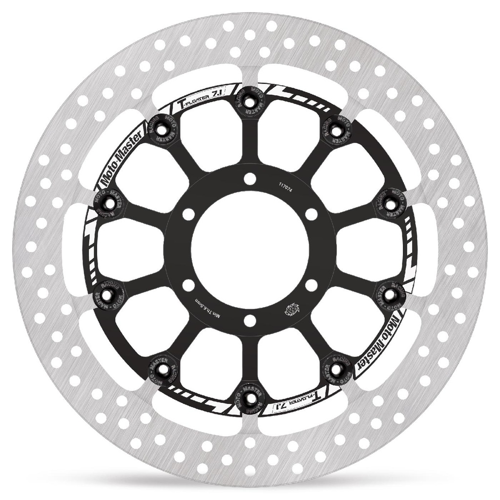 Moto-Master : Halo T-floater disc | Floating | Front | Ø321x7.1x33.0mm | BMW: S1000RR/M1000RR