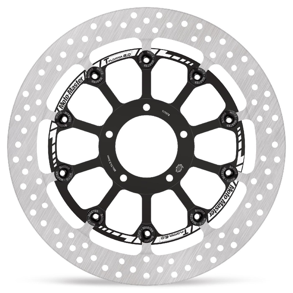 Moto-Master : Halo T-floater disc | Floating | Front | Ø320x6.0x34.0mm | Ducati: Monster 1000S, S4R
