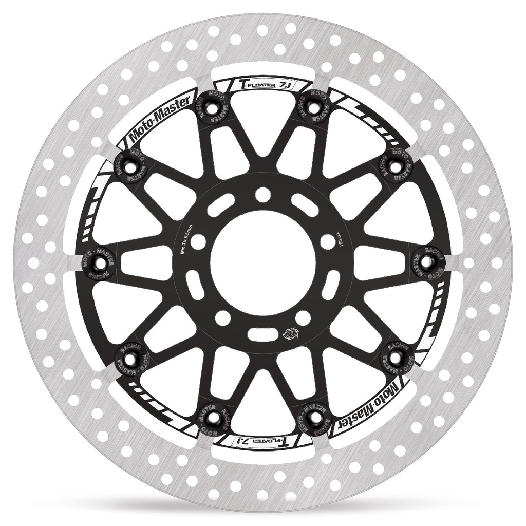 Moto-Master : Halo T-floater disc | Floating | Front | Ø330x7.1x32.0mm | Kawasaki: ZX10 RR