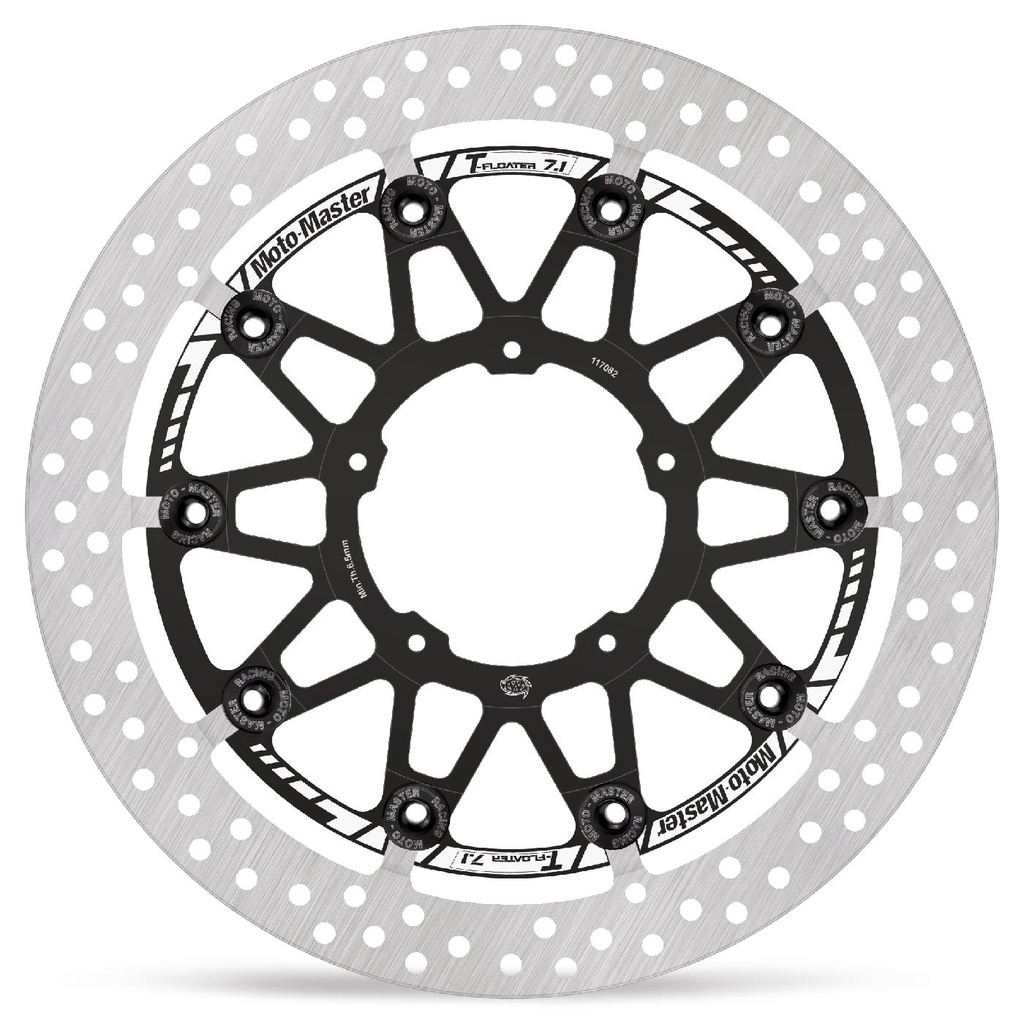 Moto-Master : Halo T-floater disc | Floating | Front | Ø330x7.1x32.0mm | Honda: CBR 1000 RR-R
