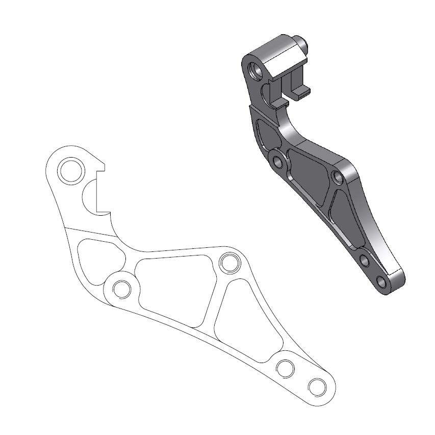 Supermoto Street adapter KTM, Husqvarna