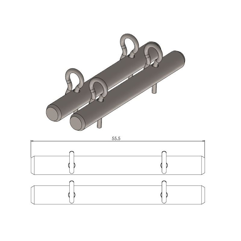 Moto-Master brake pad pin