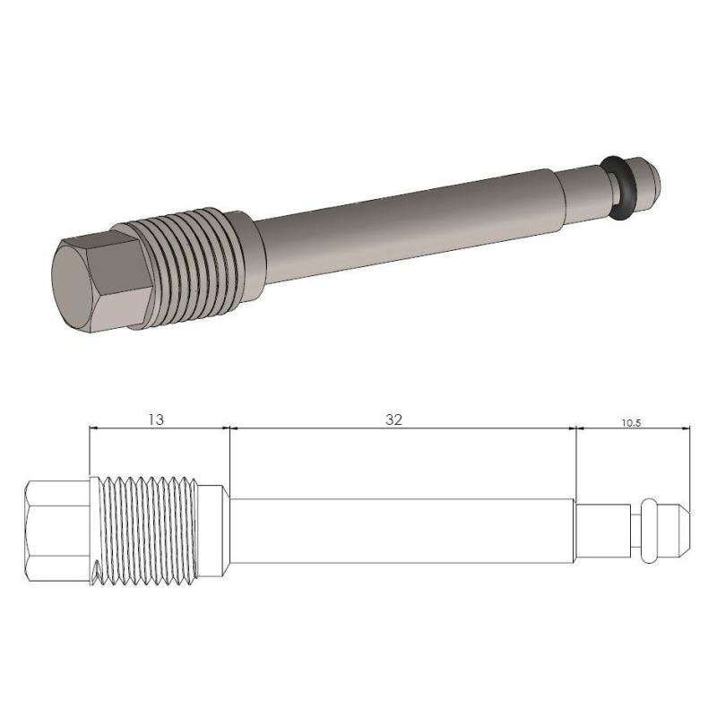 Moto-Master : Brake pad pin