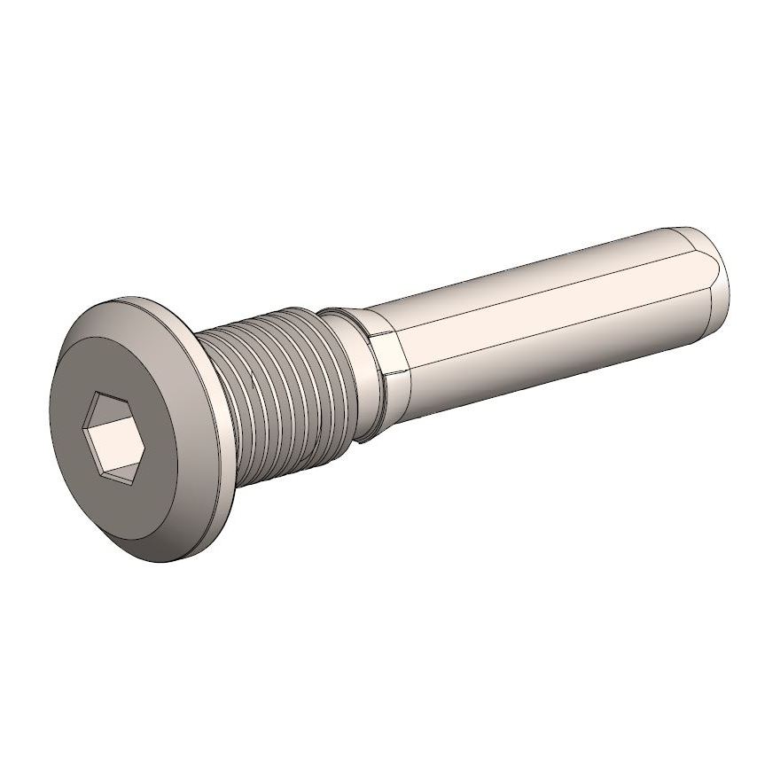 Moto-Master :  MXC Sliderpin Stainless steel (OEM replacement Nissin Rear)