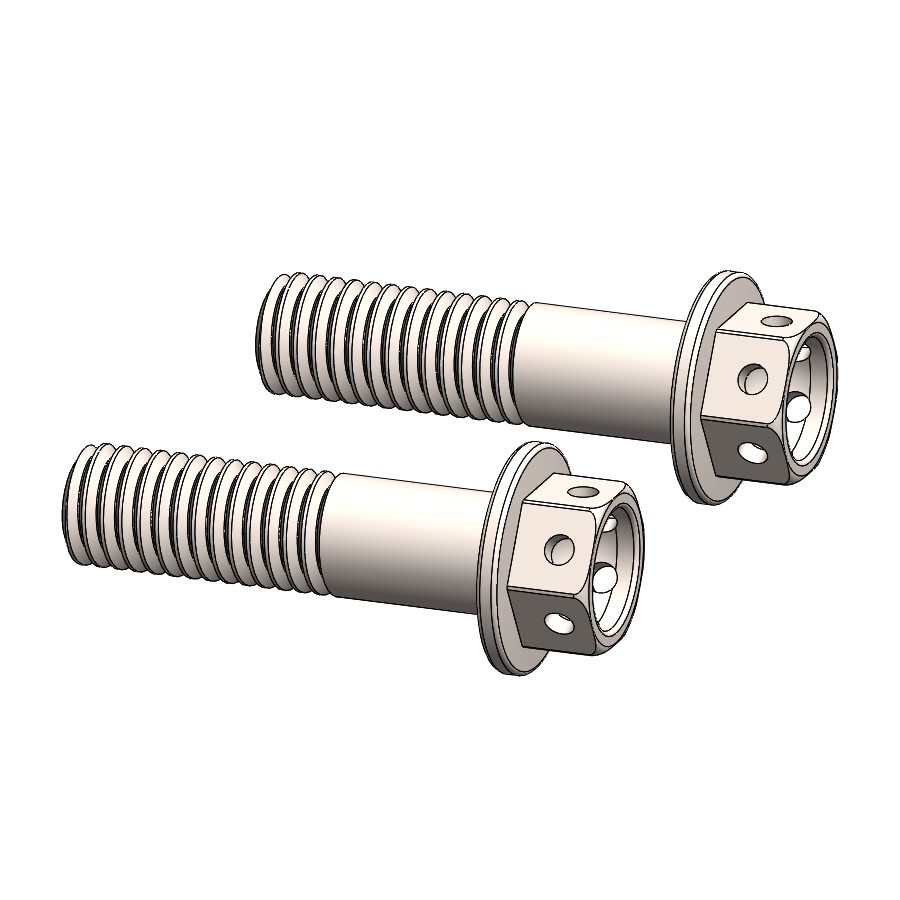 Moto-Master :  Adapter bolt set: Race-drilled (M8x30)