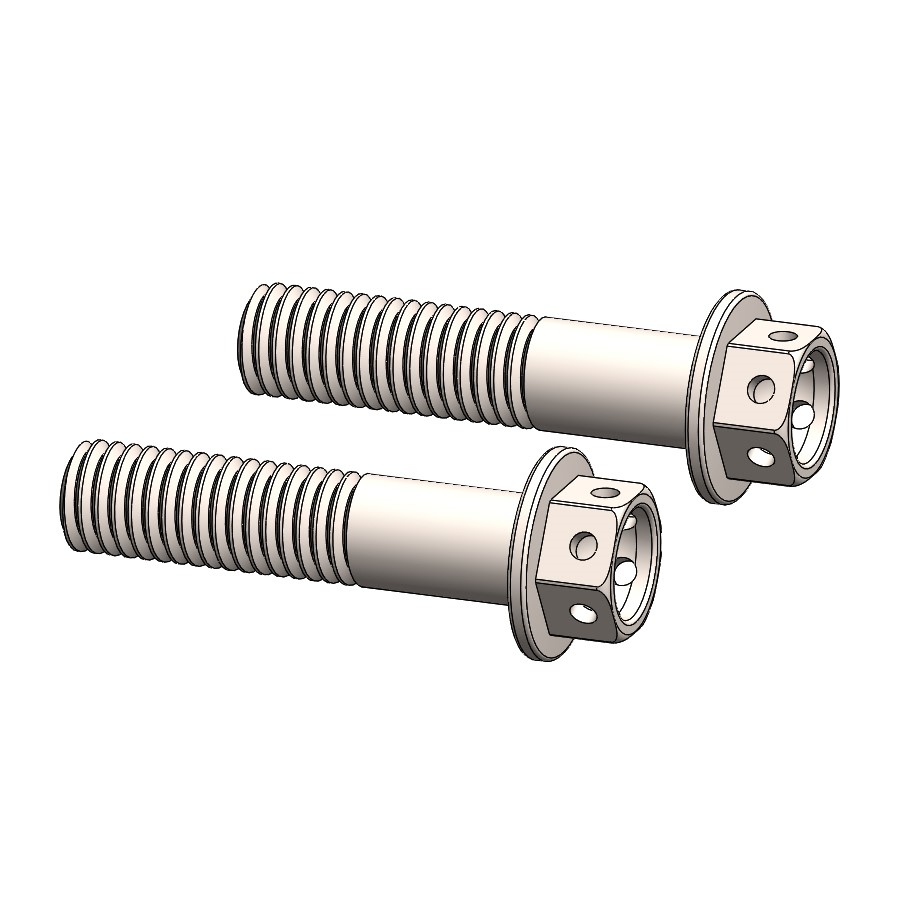 Moto-Master: Adapter bolt set | M8x35 | Race drilled