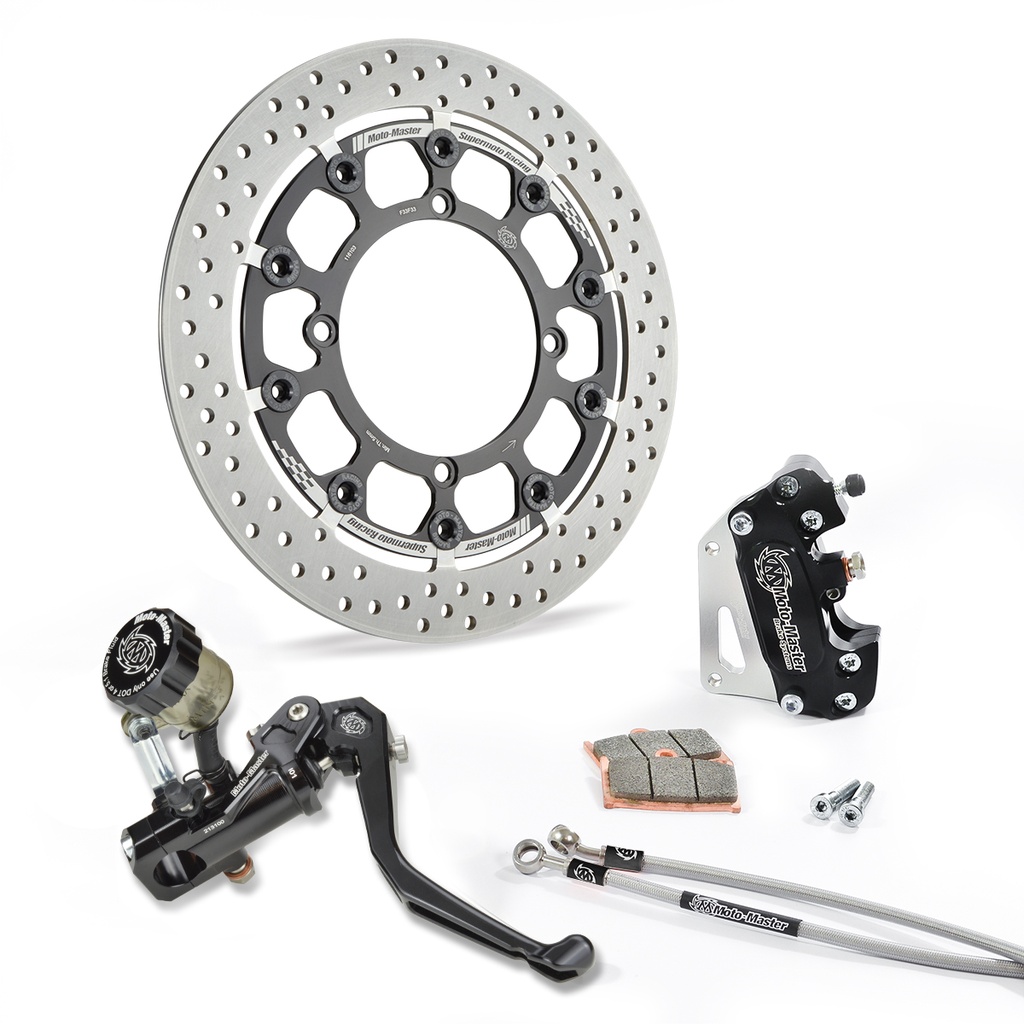 Kit Supermoto Racing RMC-R: TM: En, Mx Ø320mm Halo T-Floater disc (Headlight)
