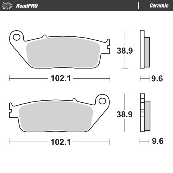 Brake pad RoadPRO Ceramic