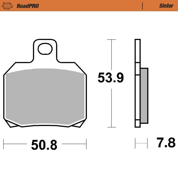 Moto-Master : Brake pad RoadPro | Scooter