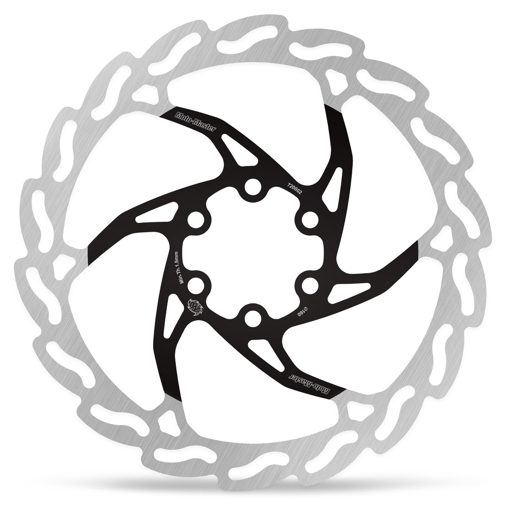 Moto-Master: Flame Bicycle disc | Fixed | Bolt-on | Ø160x1.8mm