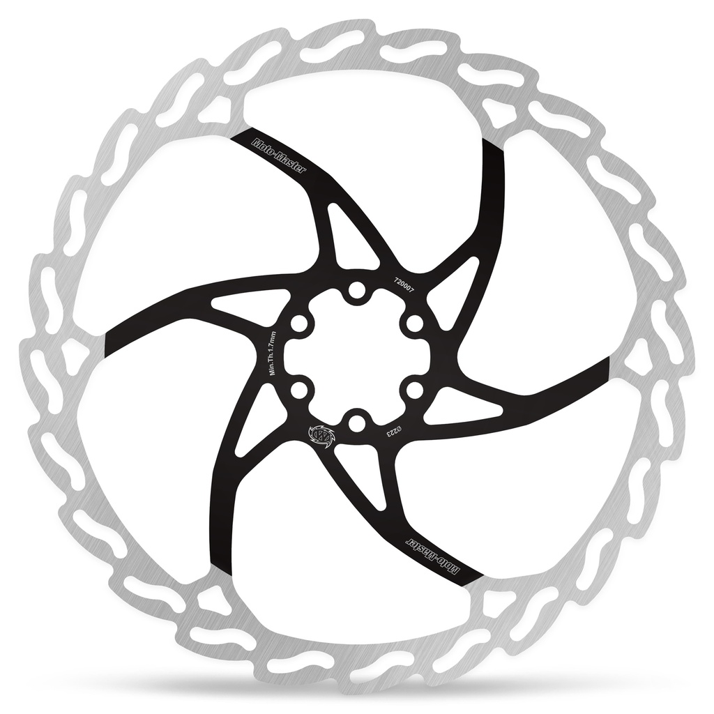 Bicycle Flame Disc 223x2,0x16,5mm (black lacquered center)