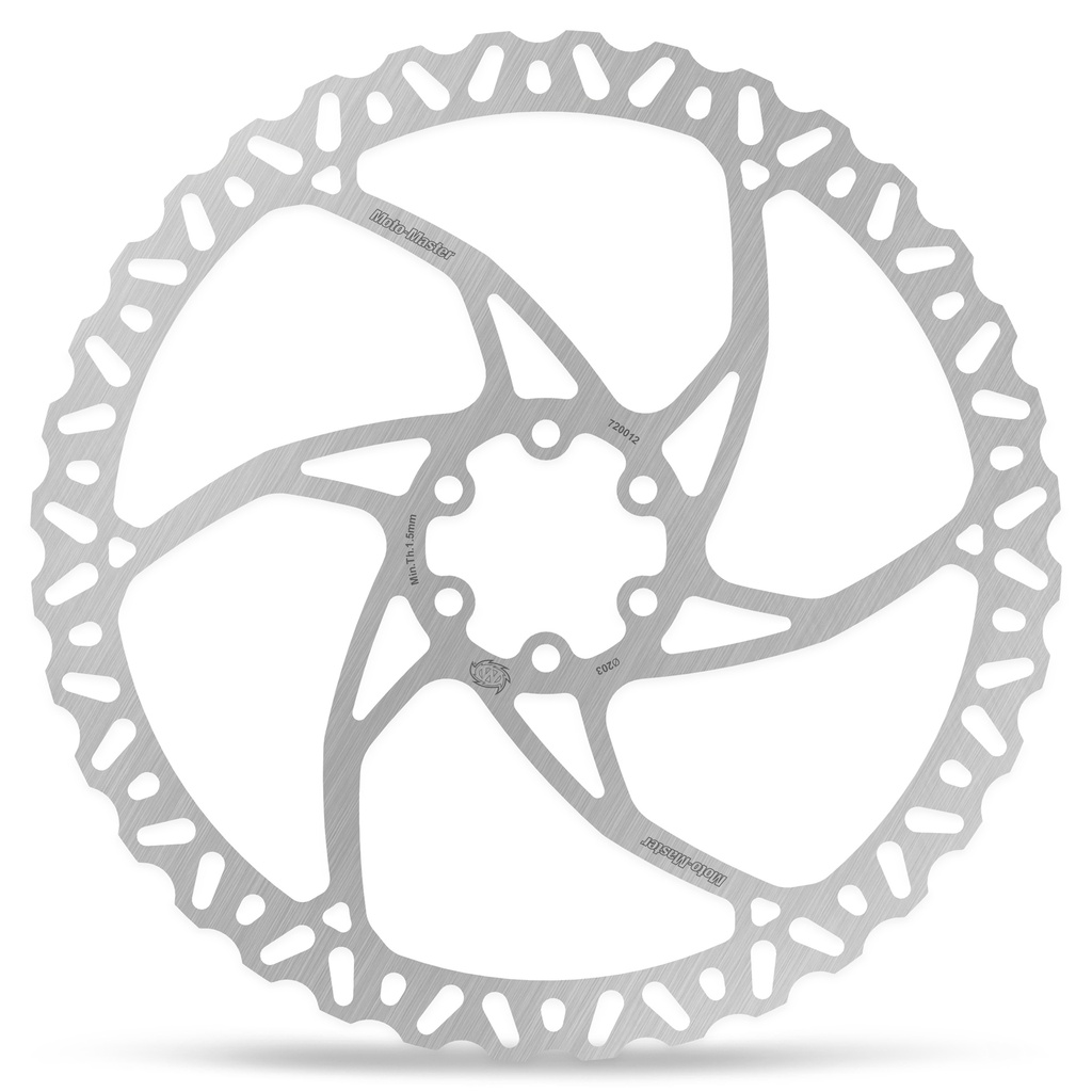 Moto-Master: Nitro Bicycle disc | Fixed | Bolt-on | Ø203x2.0mm