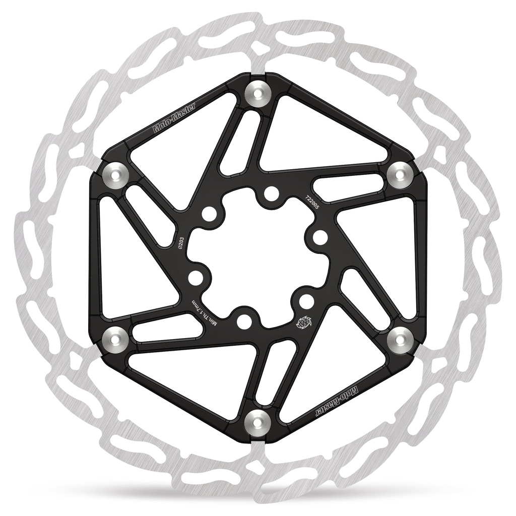 Moto-Master: Flame Bicycle disc | Floating | Bolt-on | Ø203x2.0mm | Sur-ron