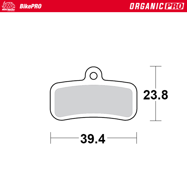 Brake pad bicycle Organic Pro: Shimano D type