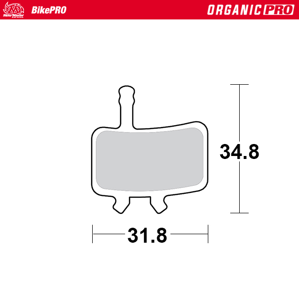 Brake pad bicycle Organic Pro: Avid BB7, Juicy