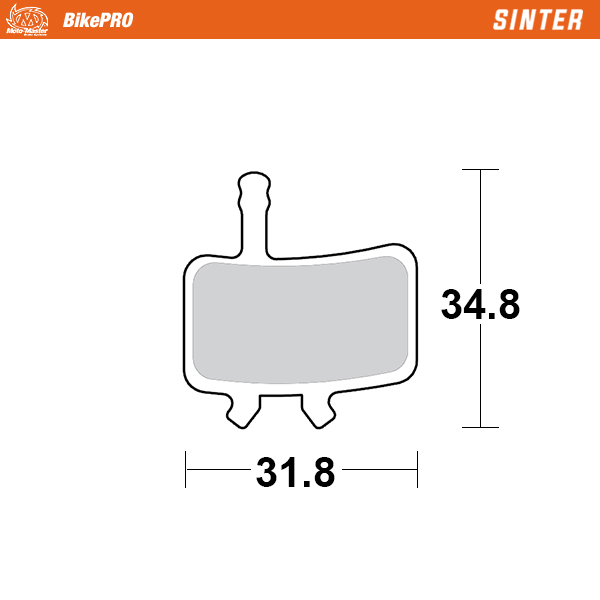 Moto-Master :  Brake pad bicycle Sinter: Avid BB7, Juicy