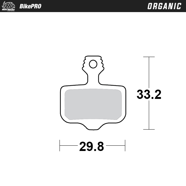 Brake pad bicycle Organic: Avid 2-piston